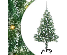 Dirbtinė Kalėdų Eglė Su Sniegu ir LED Šviesa su 150 LED 120 cm