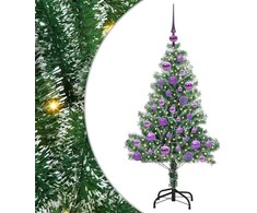 Dirbtinė Kalėdų Eglė Su Sniegu ir LED Šviesa su 150 LED 120 cm