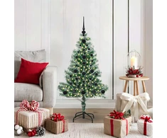 Dirbtinė Kalėdų Eglė Su Sniegu ir LED Šviesa su 150 LED 120 cm