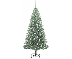 Dirbtinė Kalėdų Eglė Su Sniegu ir LED Šviesa su 300 LED 180 cm
