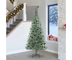 Dirbtinė Kalėdų Eglė Su Sniegu ir LED Šviesa su 300 LED 240 cm