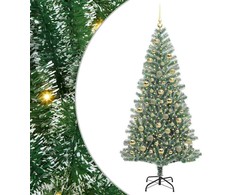 Dirbtinė Kalėdų Eglė Su Sniegu ir LED Šviesa su 300 LED 210 cm