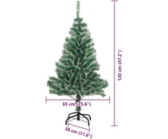 Dirbtinė Kalėdų Eglė Su Sniegu ir LED Šviesa su 150 LED 120 cm