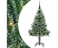Dirbtinė Kalėdų Eglė Su Sniegu ir LED Šviesa su 150 LED 120 cm