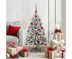 Dirbtinė Kalėdų eglutė 120 cm 150 LED Šilta balta