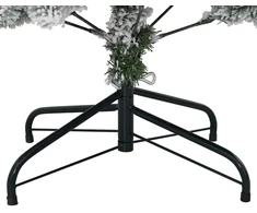 Dirbtinė Sulankstoma Kalėdų Eglutė 120 cm 150 LED Šilta balta