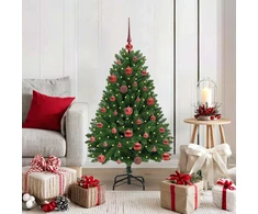 Dirbtinė Kalėdų eglutė 120 cm 150 LED Šilta balta Žalia