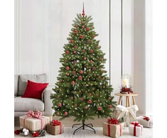 Dirbtinė Kalėdų eglutė 210 cm 300 LED Šilta balta Žalia
