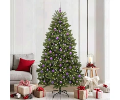 Dirbtinė Kalėdų eglutė 210 cm 300 LED Šilta balta Žalia
