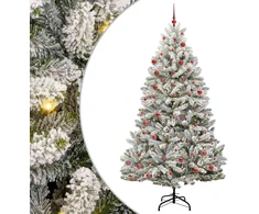 Dirbtinė Kalėdų eglutė 210 cm 300 LED Šilta balta