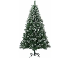 Dirbtinė Kalėdų eglutė 210 cm 300 LED Šilta balta