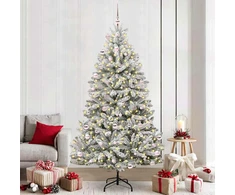 Dirbtinė Kalėdų eglutė 240 cm 300 LED Šilta balta