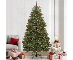 Dirbtinė Kalėdų eglutė 240 cm 300 LED Šilta balta Žalia
