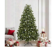 Dirbtinė Kalėdų eglutė 240 cm 300 LED Šilta balta Žalia
