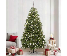 Dirbtinė Kalėdų eglutė 240 cm 300 LED Šilta balta Žalia