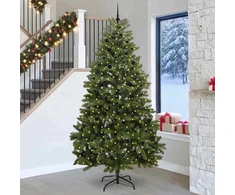 Dirbtinė Kalėdų eglutė 270 cm 300 LED Šilta balta Žalia