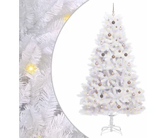 Dirbtinė Kalėdų eglutė 270 cm PVC ir Plienas Balta
