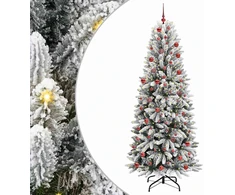 Dirbtinė Kalėdų eglutė Balta 210 cm