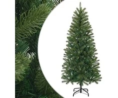 Dirbtinė Kalėdų eglutė s stovu Žalia 150 cm PVC, PE ir plienas