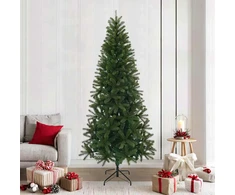 Dirbtinė Kalėdų eglutė s stovu Žalia 240 cm PVC, PE ir plienas