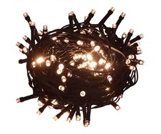 Dirbtinė Kalėdų eglutė su 150 LED Balta 120 cm PVC ir Plienas