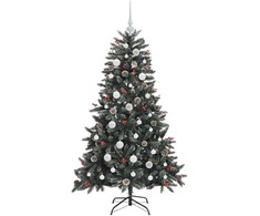 Dirbtinė Kalėdų eglutė Žalia 120 cm PVC, plastikas ir plienas