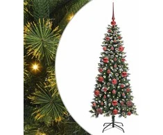 Dirbtinė Kalėdų eglutė Žalia 150 cm PVC, plastikas ir plienas