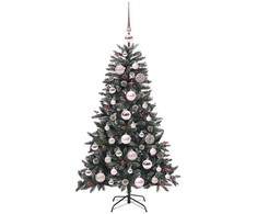 Dirbtinė Kalėdų eglutė Žalia 120 cm PVC, plastikas ir plienas