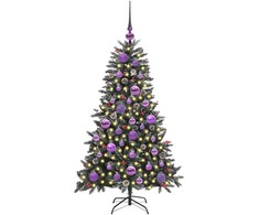 Dirbtinė Kalėdų eglutė Žalia 120 cm PVC, plastikas ir plienas