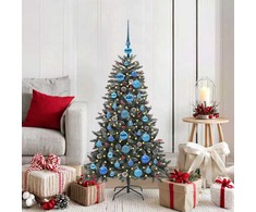 Dirbtinė Kalėdų eglutė Žalia 120 cm PVC, plastikas ir plienas