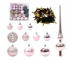 Dirbtinė Kalėdų eglutė su 300 LED Balta 240 cm PVC ir plienas