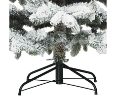 Dirbtinė Sulankstoma Kalėdų Eglutė 210 cm 300 LED Šilta balta