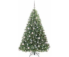 Dirbtinė Kalėdų eglutė su 300 LED Žalia 180 cm PE ir PVC