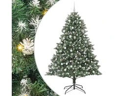Dirbtinė Kalėdų eglutė Žalia 240 cm PVC, plastikas ir plienas