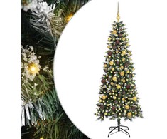 Dirbtinė Kalėdų eglutė Žalia 180 cm PVC, plastikas ir plienas
