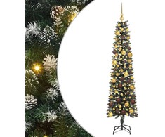 Dirbtinė Kalėdų eglutė Žalia 180 cm PVC, plastikas ir plienas