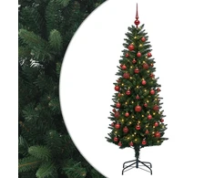 Dirbtinė Kalėdų eglutė su burbulais 120 cm 150 LED Šilta balta