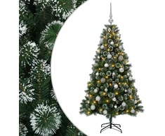 Dirbtinė Kalėdų eglutė su burbulais 120 cm 150 LED Šilta balta