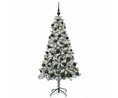 Dirbtinė Kalėdų eglutė su burbulais 120 cm 150 LED Šilta balta
