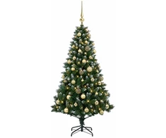 Dirbtinė Kalėdų eglutė su burbulais 120 cm 150 LED Šilta balta