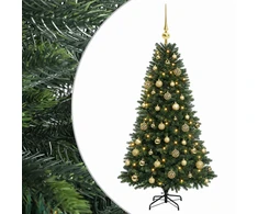 Dirbtinė Kalėdų eglutė su burbulais 120 cm 150 LED Šilta balta