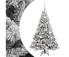 Dirbtinė Kalėdų eglutė su burbulais 120 cm 150 LED Šilta balta