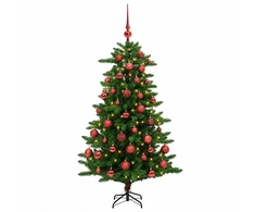 Dirbtinė Kalėdų eglutė su burbulais 120 cm 150 LED Šilta balta