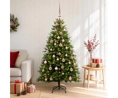 Dirbtinė Kalėdų eglutė su burbulais 120 cm 150 LED Šilta balta