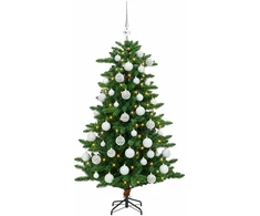 Dirbtinė Kalėdų eglutė su burbulais 120 cm 150 LED Šilta balta