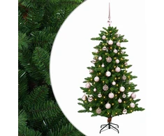 Dirbtinė Kalėdų eglutė su burbulais 120 cm 150 LED Šilta balta