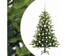Dirbtinė Kalėdų eglutė su burbulais 120 cm 150 LED Šilta balta