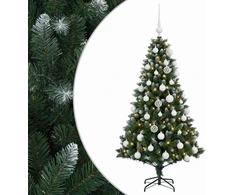 Dirbtinė Kalėdų eglutė su burbulais 120 cm 150 LED Šilta balta