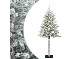 Dirbtinė Kalėdų eglutė su burbulais 120 cm 150 LED Šilta balta