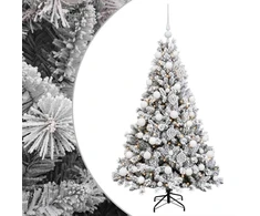 Dirbtinė Kalėdų eglutė su burbulais 120 cm 150 LED Šilta balta